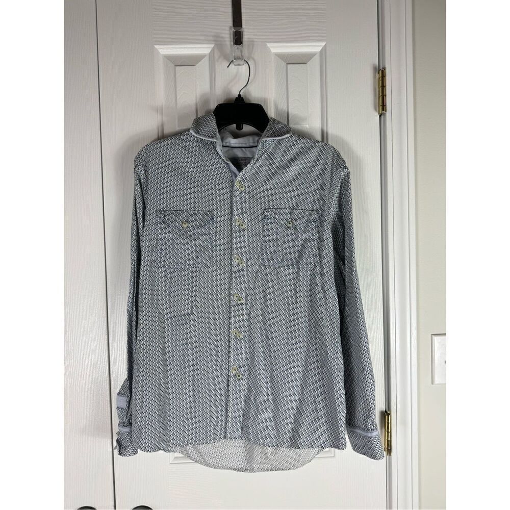 John Lennon Paul McCartney Vintage Mens Button Up Shirt Size Small